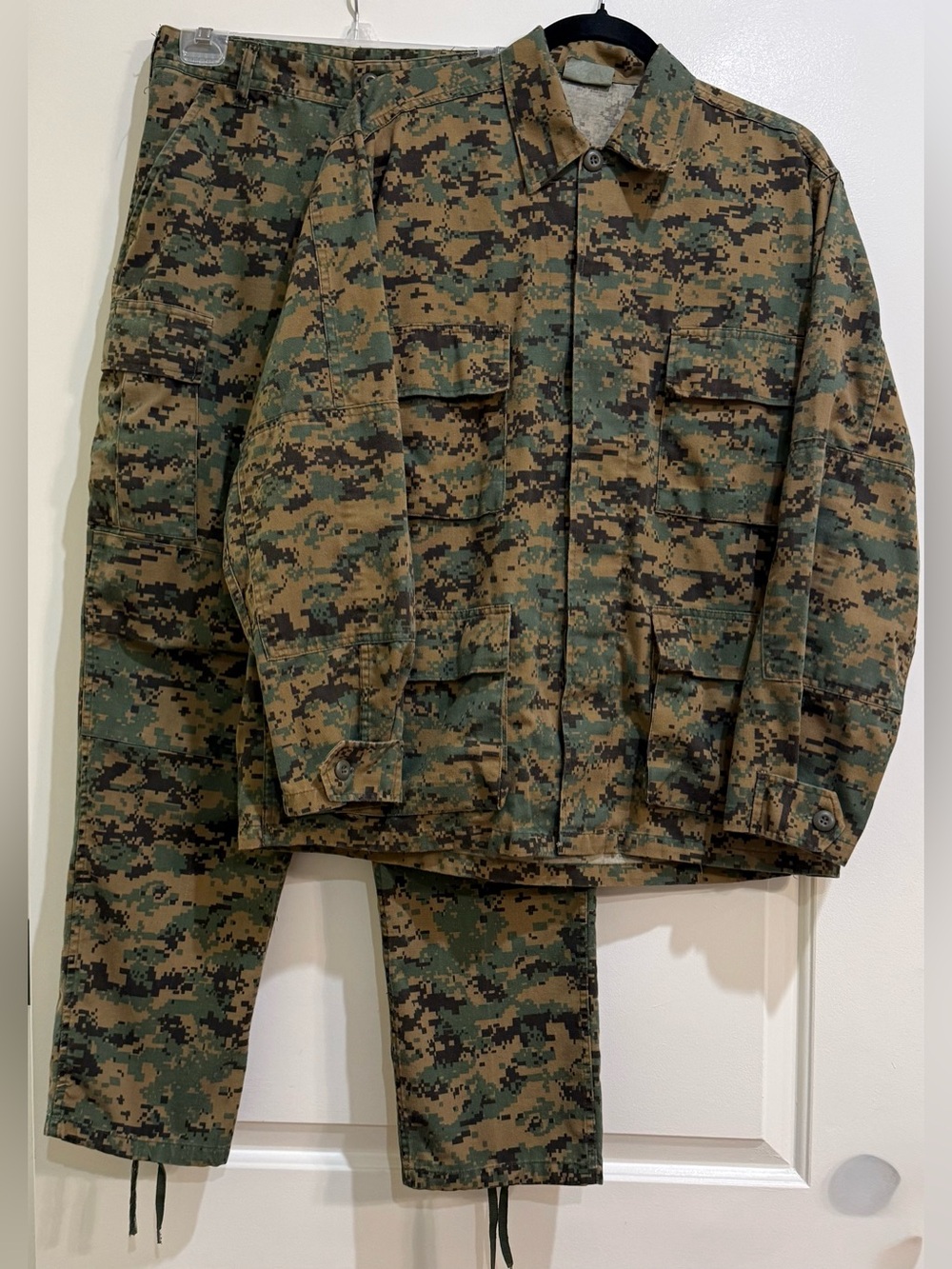 Propper Green Brown Digital Camouflage Field Jacket & Pants.